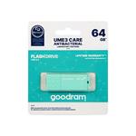 USB flash disk GOODRAM UME3 CARE 64 GB, USB 3.0, antibakteriální, zelená