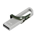 USB flashdisk Hama flashPen Hook-Style 32 GB, USB 2.0, zelená