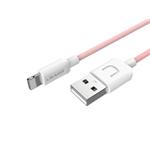 USB kabel USAMS Lightning pro iPhone, 100cm, růžový