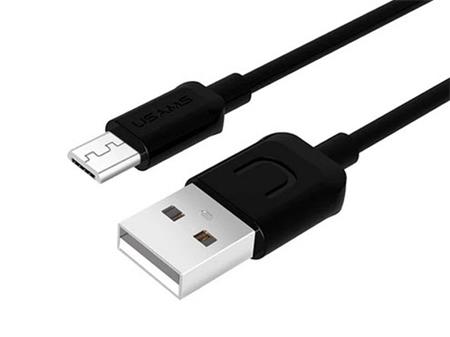 USB kabel USAMS pro Android, Micro USB, 100cm, černý