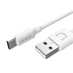 USB kabel USAMS pro Android, USB-C, 100cm, bílý