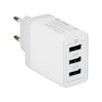 USB nabíječka BLOW Quick Charge 3.0, 2x USB/2.4A, 1x USB/QC3.0/3A, 30W