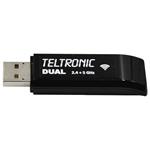 USB WiFi adaptér TELTRONIC DUAL, 2.4 GHz a 5 GHz