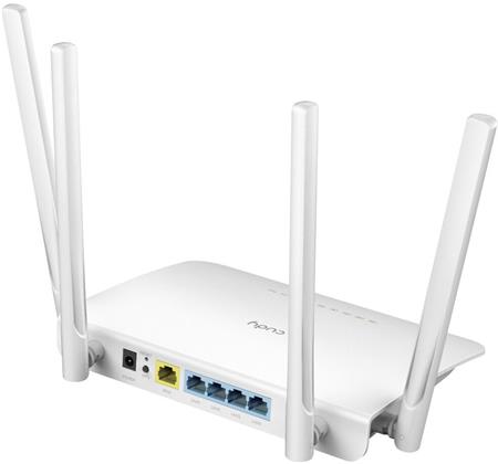 Wi-Fi router Gigabit CUDY WR-1300 LAN/WAN, MESH Wi-Fi 5, Open WRT